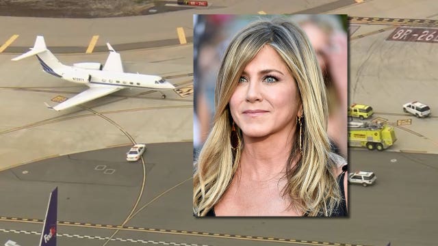 Jennifer Aniston's aircraft makes emergency landing at Ontario International Airport: TMZ