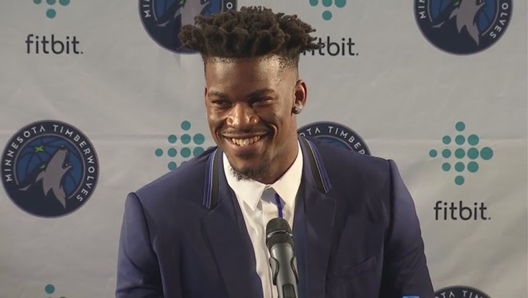 Jimmy Butler Timberwolves press conference