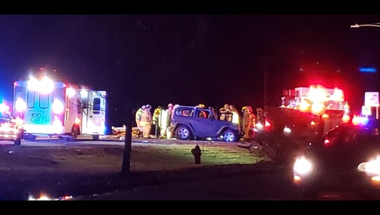 Hwy. 55 crash