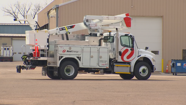 Xcel Energy truck