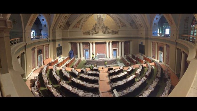 Minnesota Capitol restoration