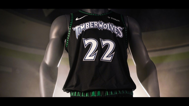 timberwolves classic edition jersey