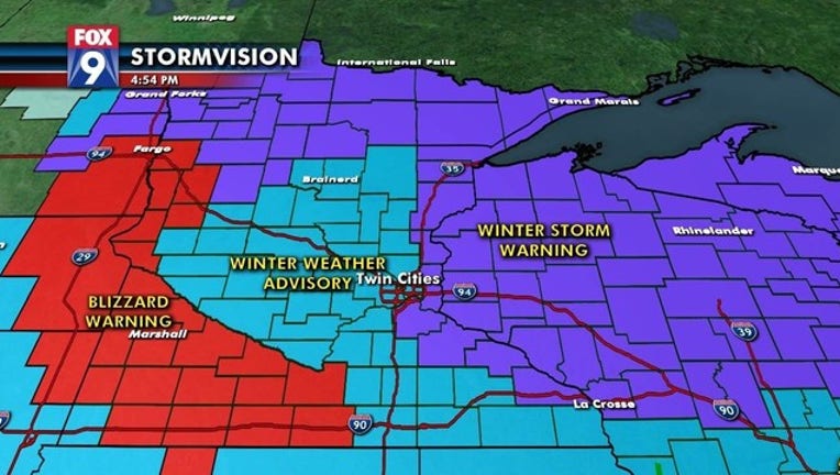 Advisories and warnings Feb 6 and 7