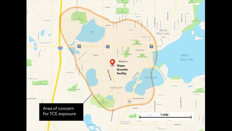 White Bear Township area of concern