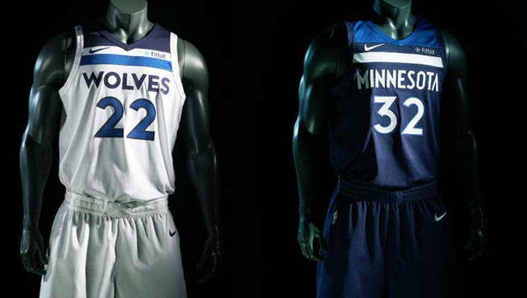 Minnesota Timberwolves new uniforms 