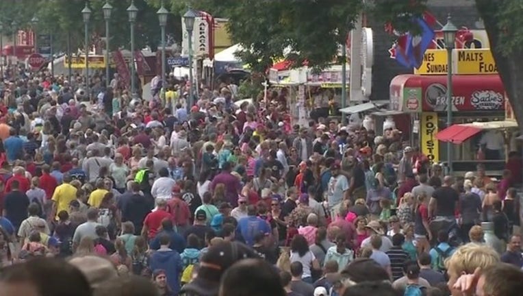 MN State Fair crowd