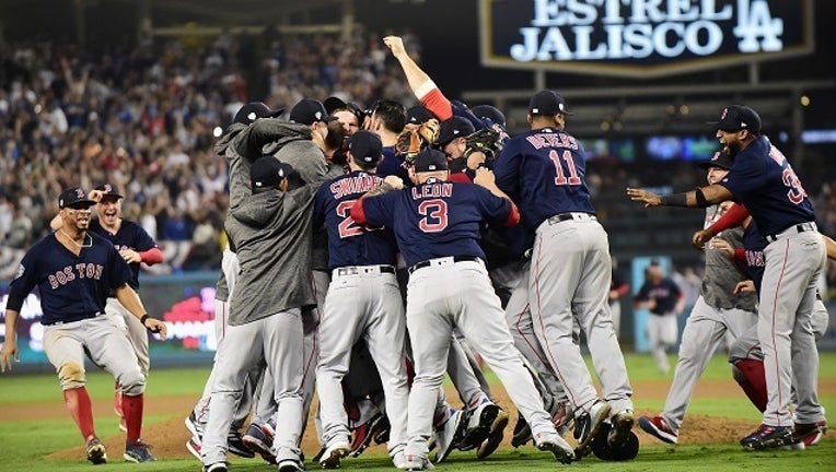 GettyImages Boston Red Sox win World Series-401096