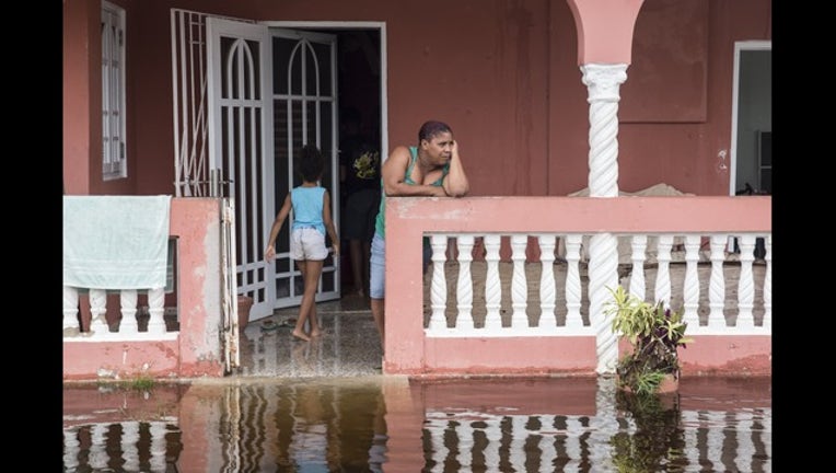 Getty Puerto Rico Hurricane Maria flooded house