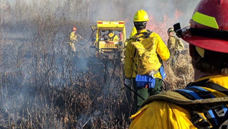 Wildfire photo_DNR