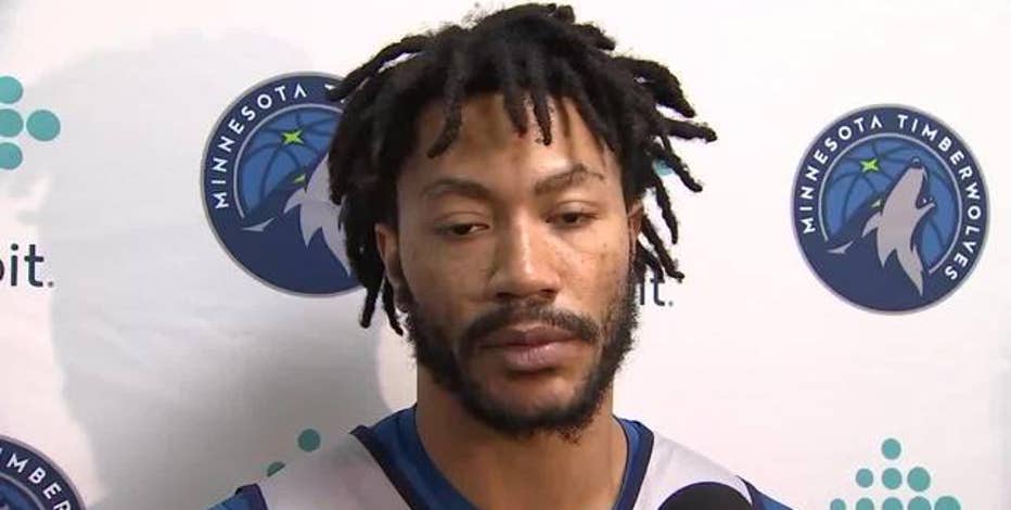 Is this a new beginning forTimberwolves' guard Derrick Rose?