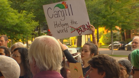 Protesters call on Cargill to take action to prevent Amazon rainforest deforestation