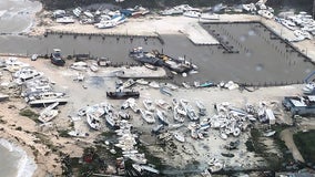 "Total devastation": Hurricane Dorian levels parts of the Bahamas