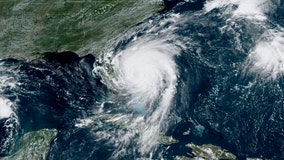 Hurricane Dorian crawls along east coast of Florida as Category 2 storm