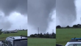 Video shows tornadoes hitting Carolinas as re-energized Hurricane Dorian moves up coast
