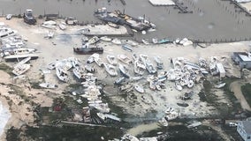 U.S. Coast Guard shares devastating photos of Bahamas port after Hurricane Dorian