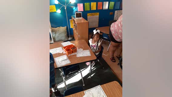 5-year-old Minneapolis girl shot in the foot while sleeping returns to school in a wheelchair