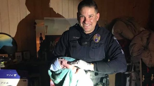Crystal police sergeant helps deliver baby boy