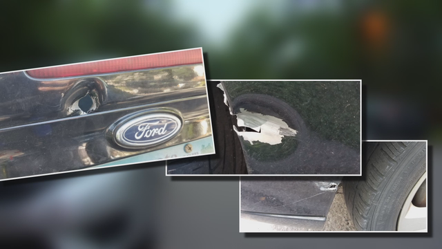 Car hit with bullets during early morning drive in south Minneapolis