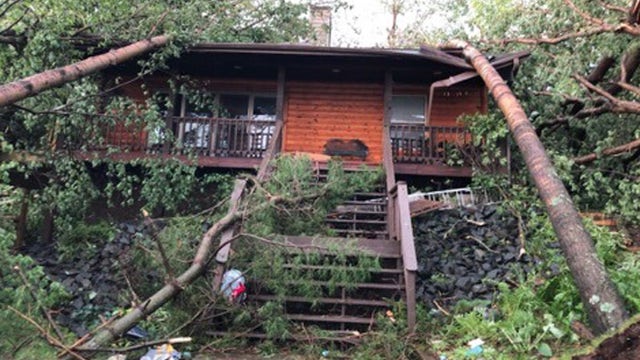 NWS confirms 2 tornadoes touched down in western Wisconsin Friday