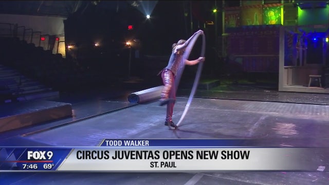 Circus Juventas opens new show in St. Paul