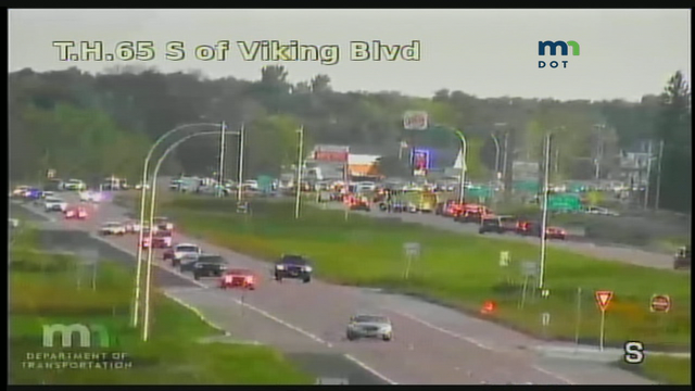 3 injured in motorcycle crash on Hwy 65 in Ham Lake, Minn.