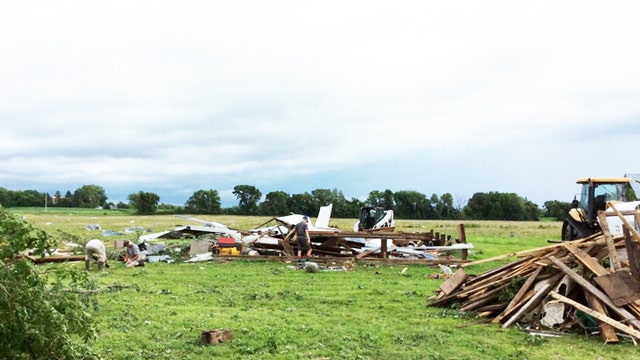 NWS confirms EF0 tornado touched down near Belle Plaine Monday night
