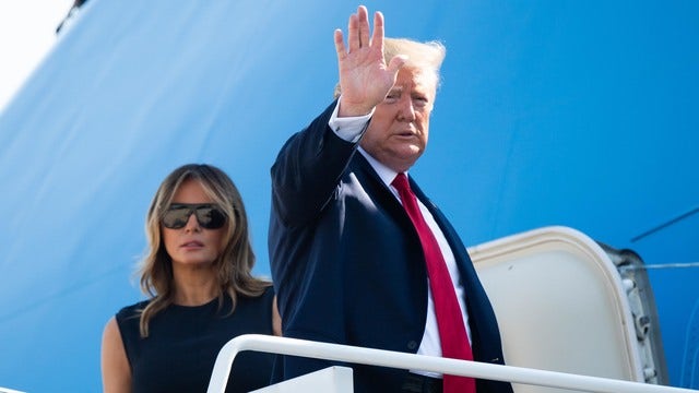 Trump faces protests as he visits Dayton, El Paso