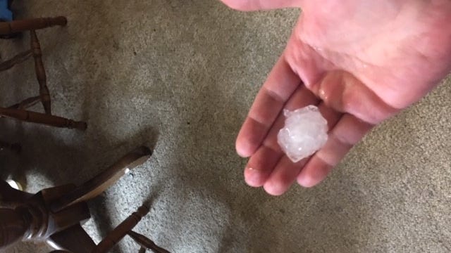 Hail hits Twin Cities metro in late September storm