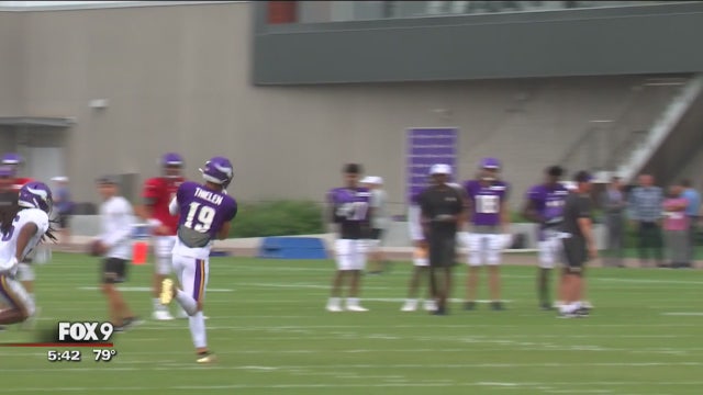 Vikings grind through camp as first preseason game looms