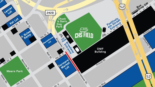 St. Paul Saints announce 1 block, 1 minute-long championship parade Monday