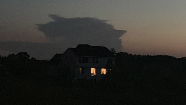 Wisconsin-shaped cloud looms over Minnesota