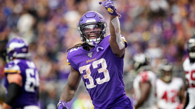 Dalvin Cook, Christian Darrisaw active for Vikings against Browns; Barr out