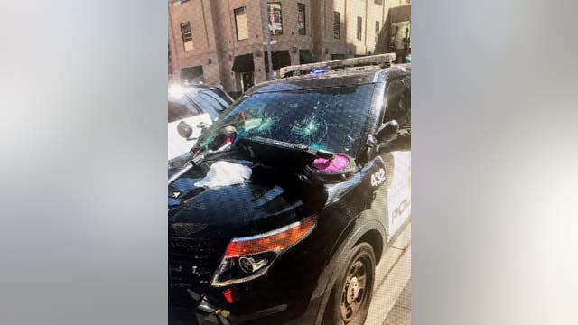 Man arrested for allegedly throwing Lyft scooter onto Minneapolis police squad car