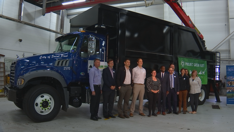 St. Paul Public Works green fleet