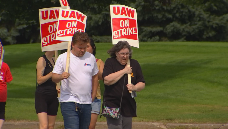 UAW strike in Hudson