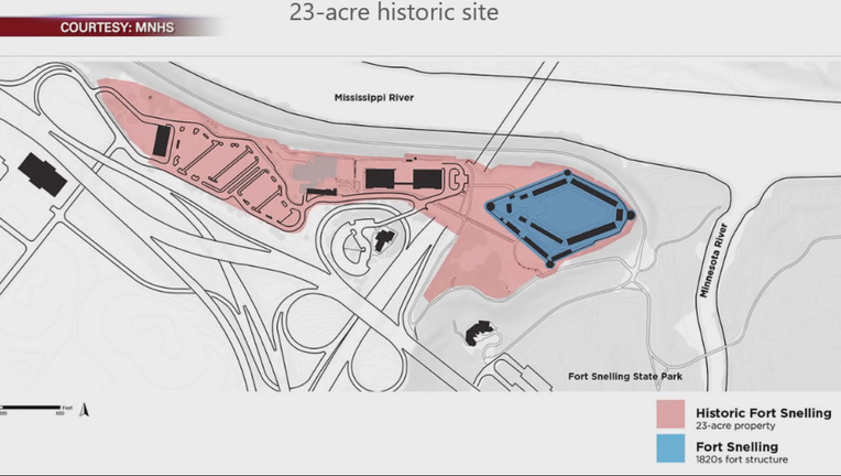 Land at Ft. Snelling