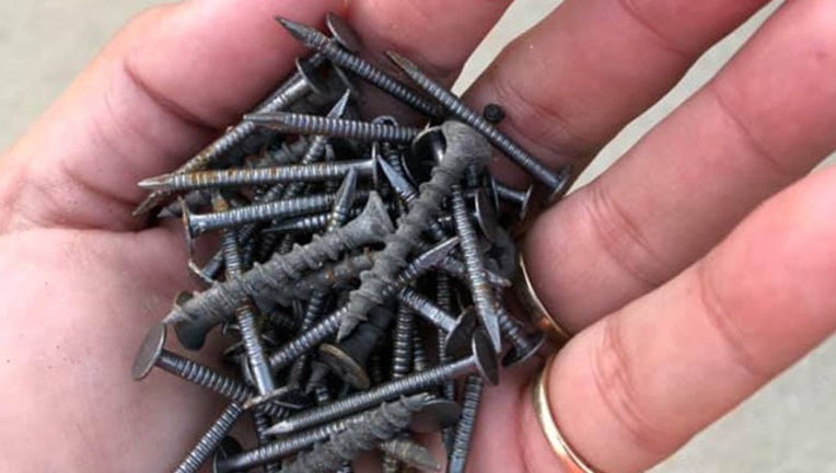 Big Lake nails screws in road_1566321903844.jpg.jpg