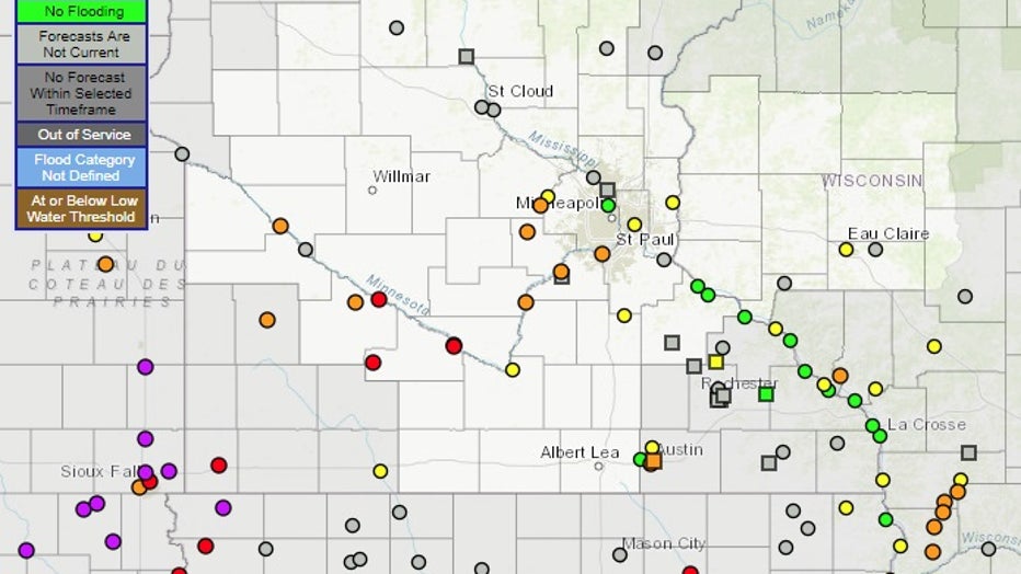 Heavy rain will lead to yet more river flooding in central, southern ...