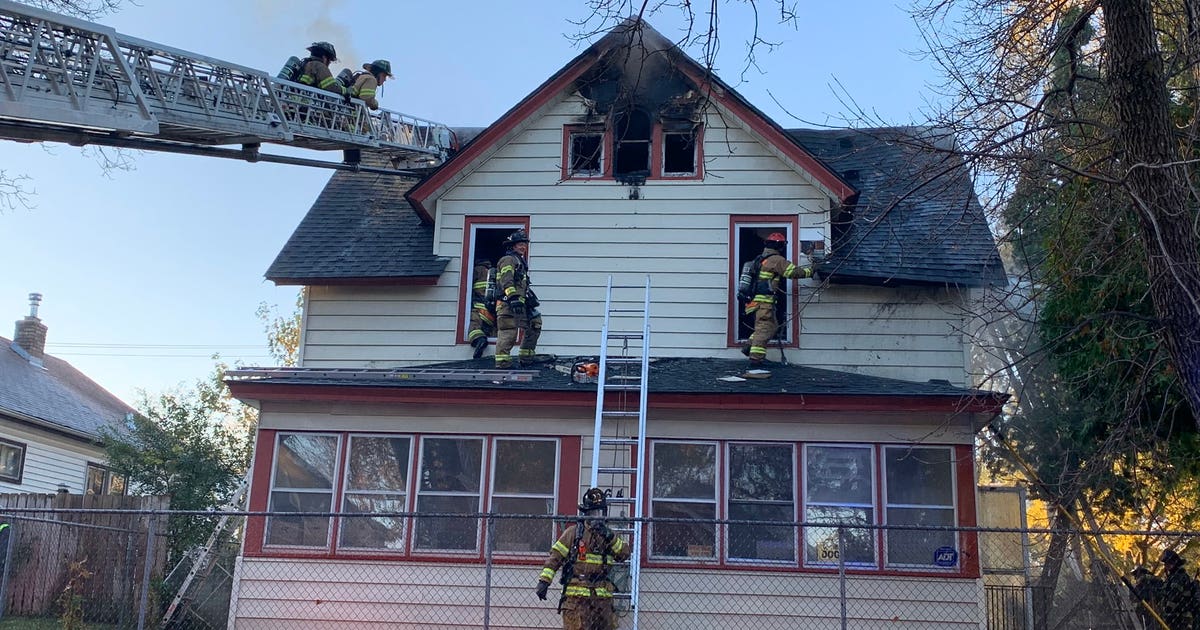 2 firefighters hurt battling blaze in St. Paul | FOX 9 Minneapolis-St. Paul