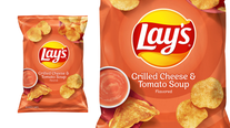 Lay’s unveils its take on a cozy American classic: Grilled cheese and tomato soup chips