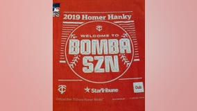 New red, 'Bomba SZN' Homer Hankies return for Twins' postseason