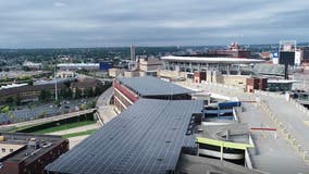 MnDOT helps build solar garden on top level of Ramp A in downtown Minneapolis