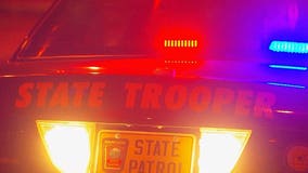 Pregnant driver crashes stolen car into median in Monticello, Minnesota