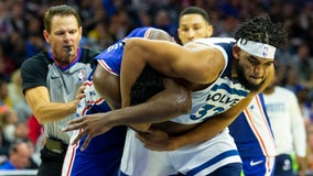 Karl-Anthony Towns gets 2-game suspension for fight with Embiid in Philly