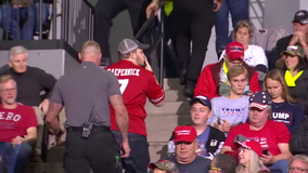 Man wearing Colin Kaepernick jersey removed from Trump rally in Minneapolis