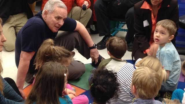 Governor promotes free preschool as child care cost cutter