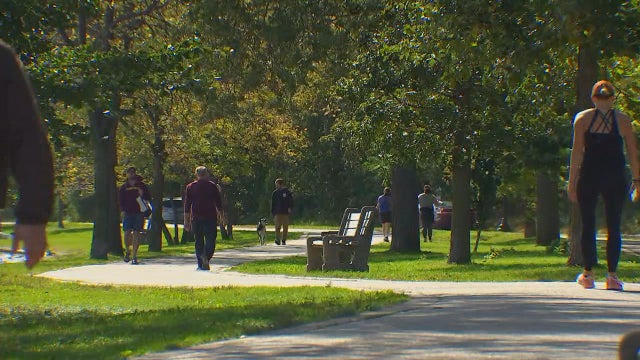 Twin Cities residents enjoy blue skies on what might be one of the final 'nice days' of the year