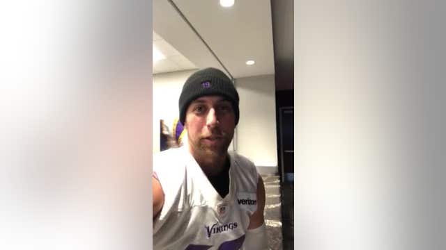 Vikings' Adam Thielen thanks young fan who got emotional over his injury