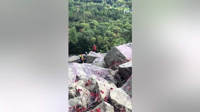 Video: Wisconsin National Guard rescues injured hiker at Devil's Lake State Park