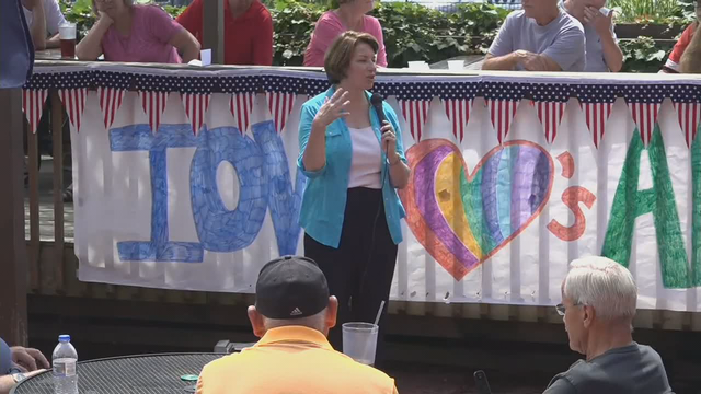 Sen. Klobuchar is on the presidential debate bubble